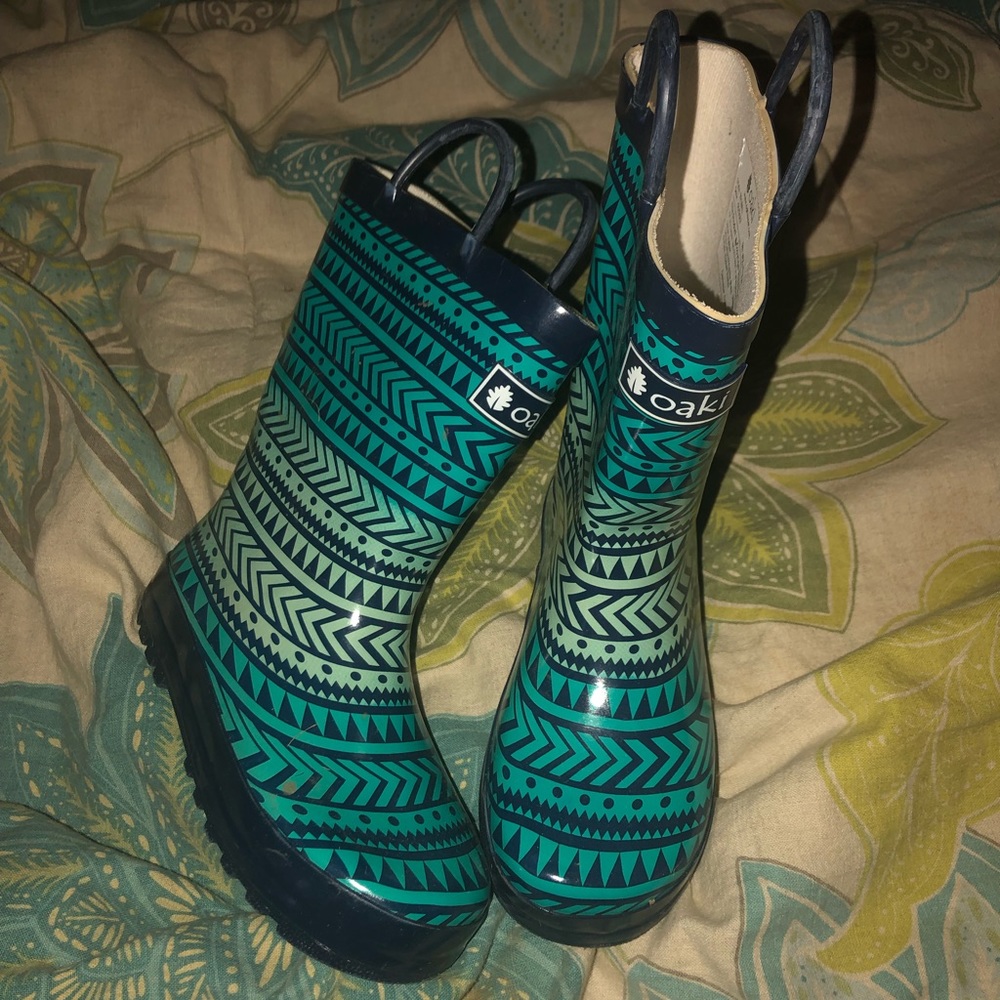 Oaki rainboots little kid size 13